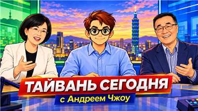 Кандидаты на пост мэра города Новый Тайбэй Су Цяо-хуэй (ДПП) и Ли Сы-чуань (Гоминьдан). Изображение сгенерировано с помощью ИИ