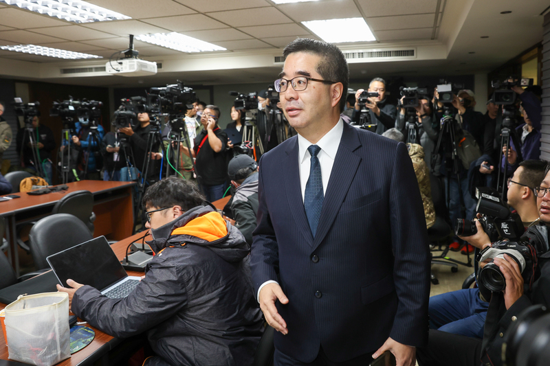 Заместитель председателя партии Гоминьдан Сяо Сюй-цэнь. Фото: CNA