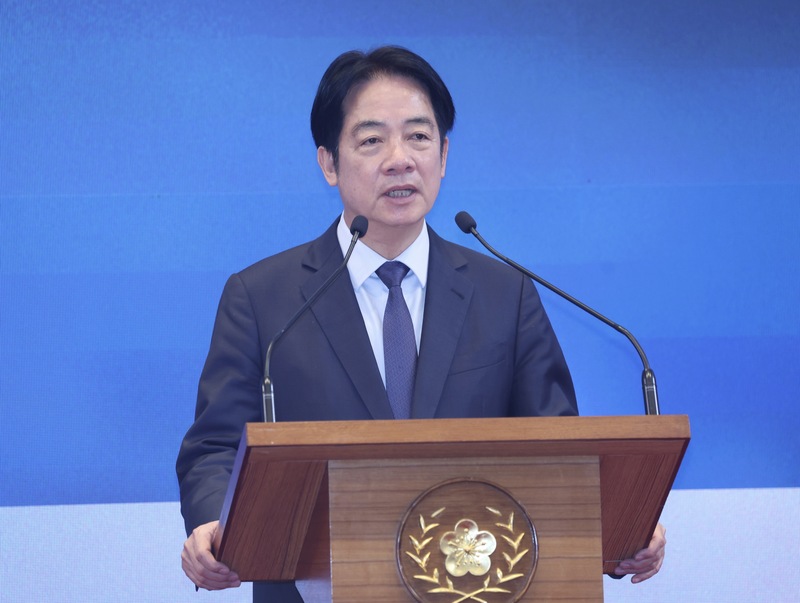 Президент Лай Цин-дэ. Фото: CNA