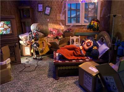 Кадр из мультфильма «Больная Роза»