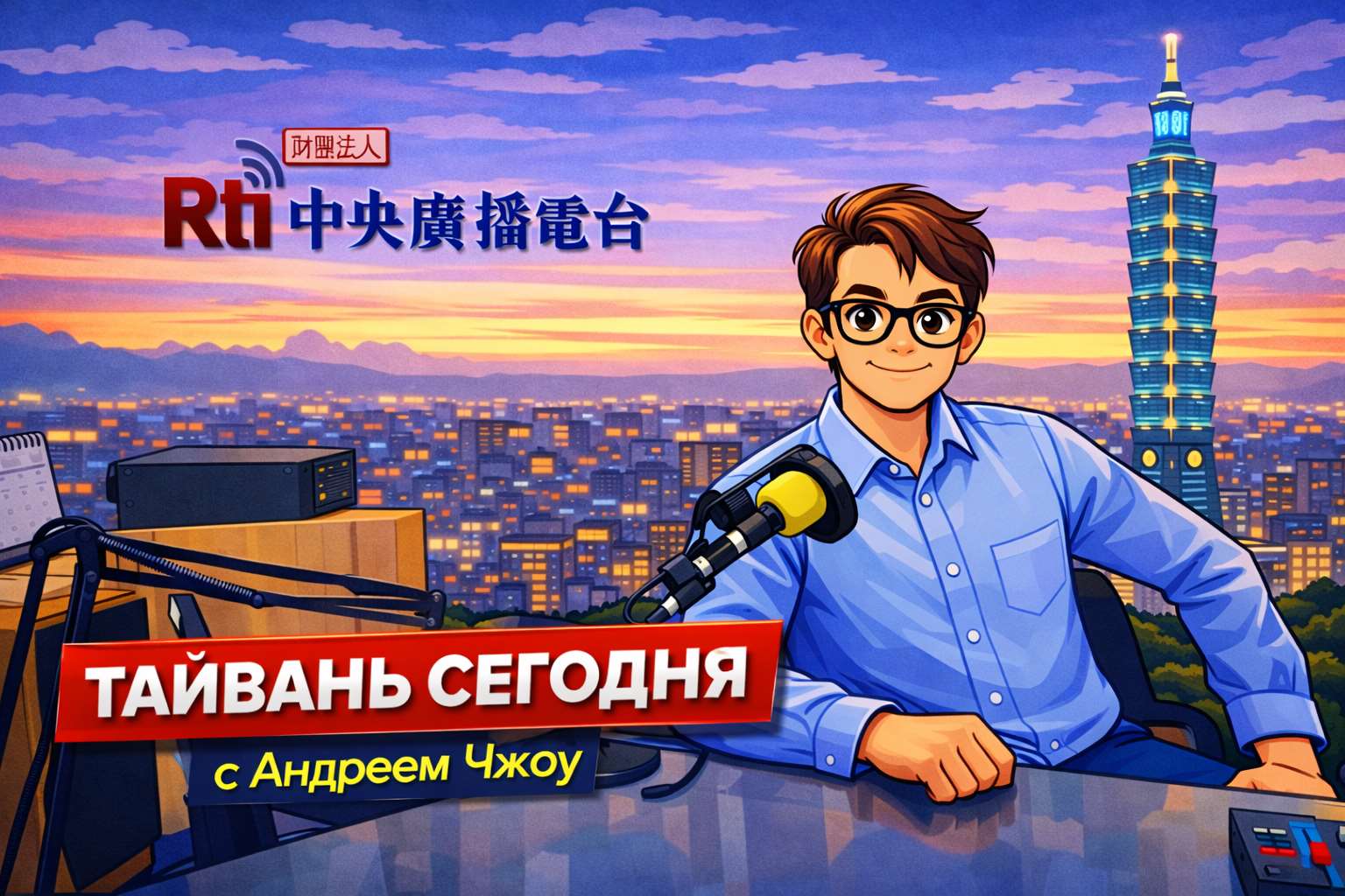 «Тайвань сегодня» с Андреем Чжоу.