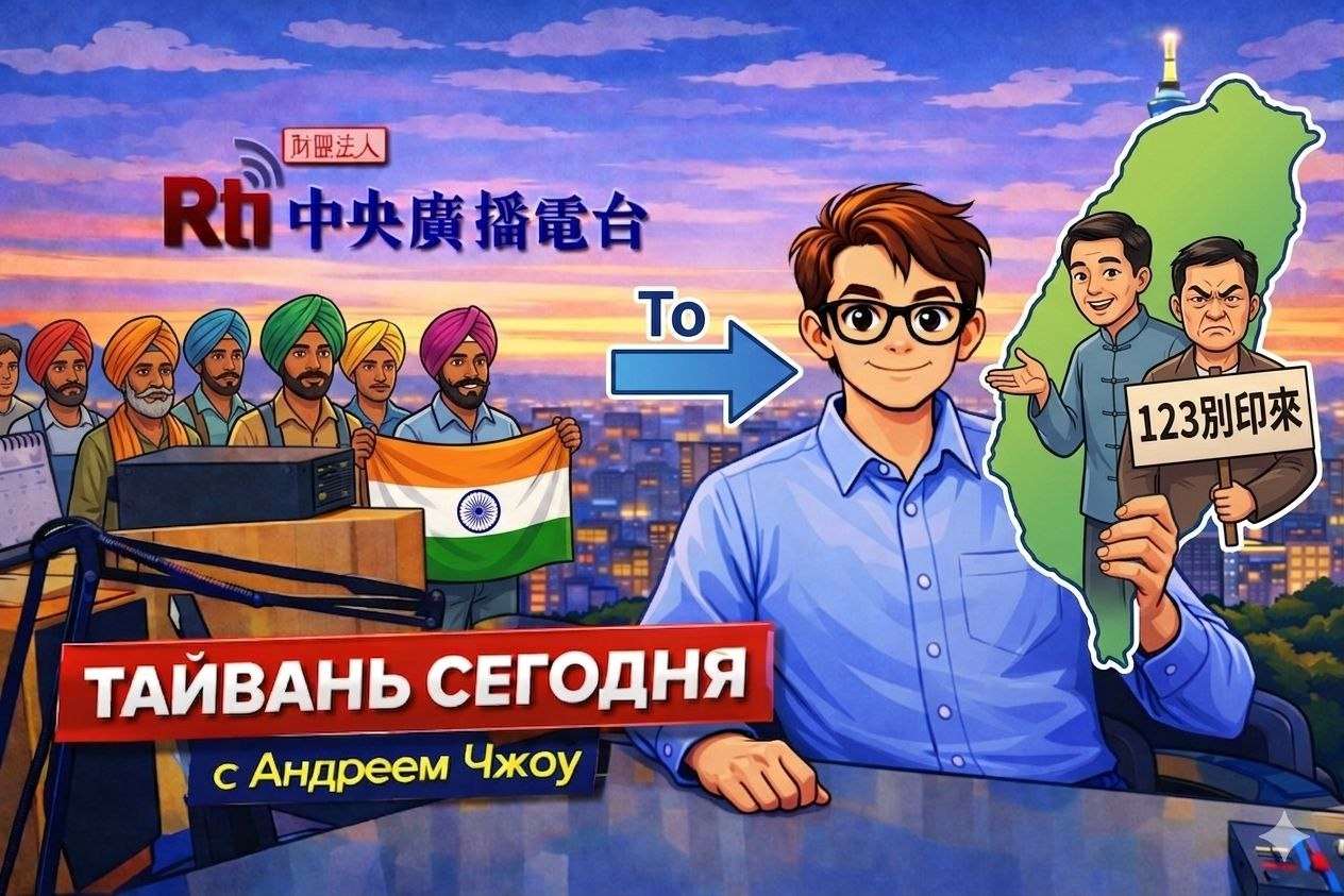 «Тайвань сегодня» с Андреем Чжоу.