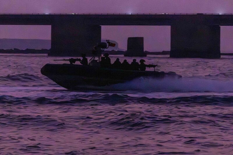 ВМС и Управление береговой охраны Тайваня впервые отработали прорыв морской блокады в рамках военных учений «Ханьгуан». Фото: CNA
