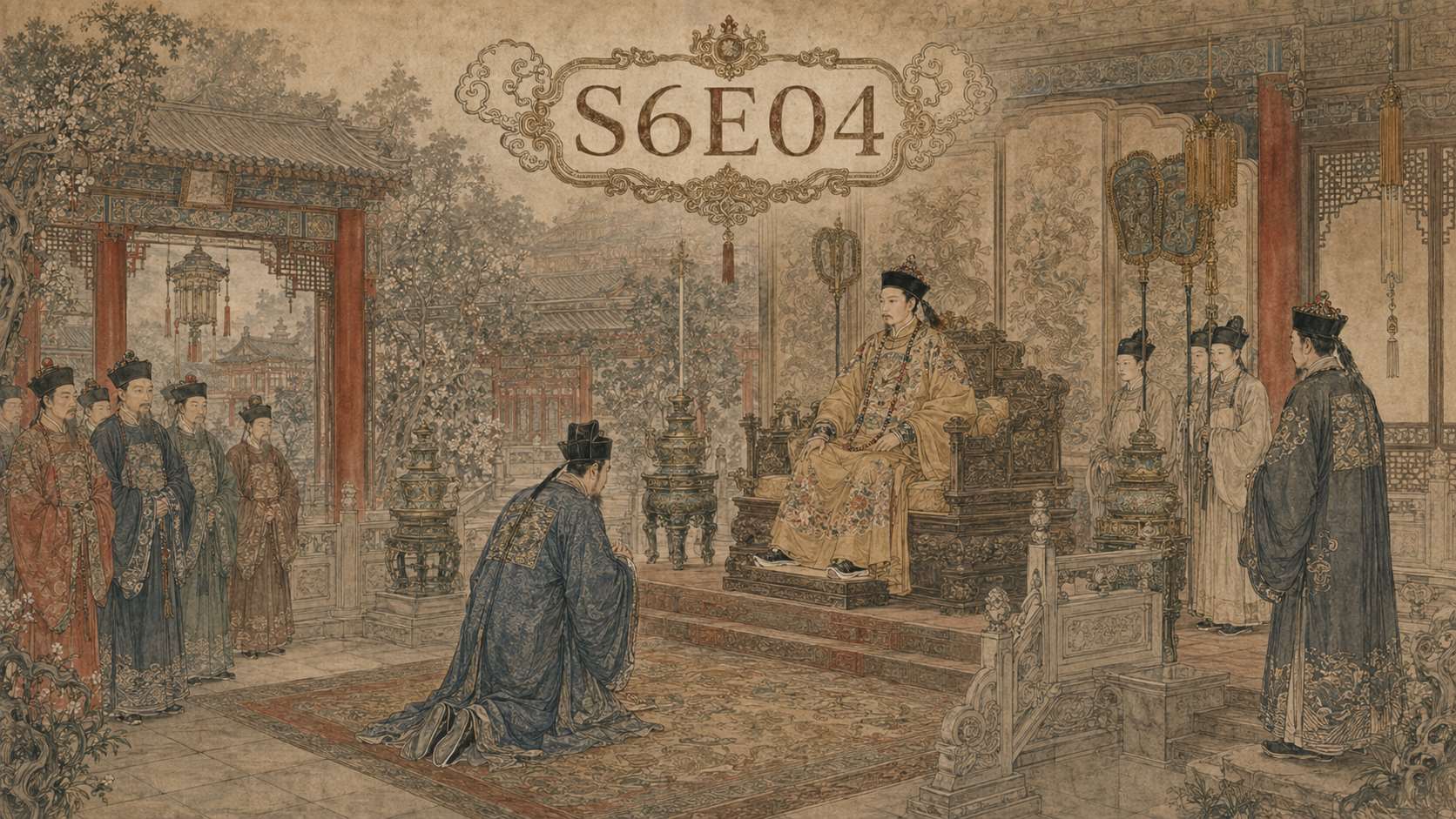 S6E04: Усмешка государя (изображение: ИИ)