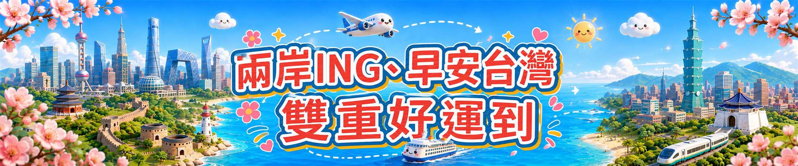 兩岸ING、早安台灣雙重好運到-大