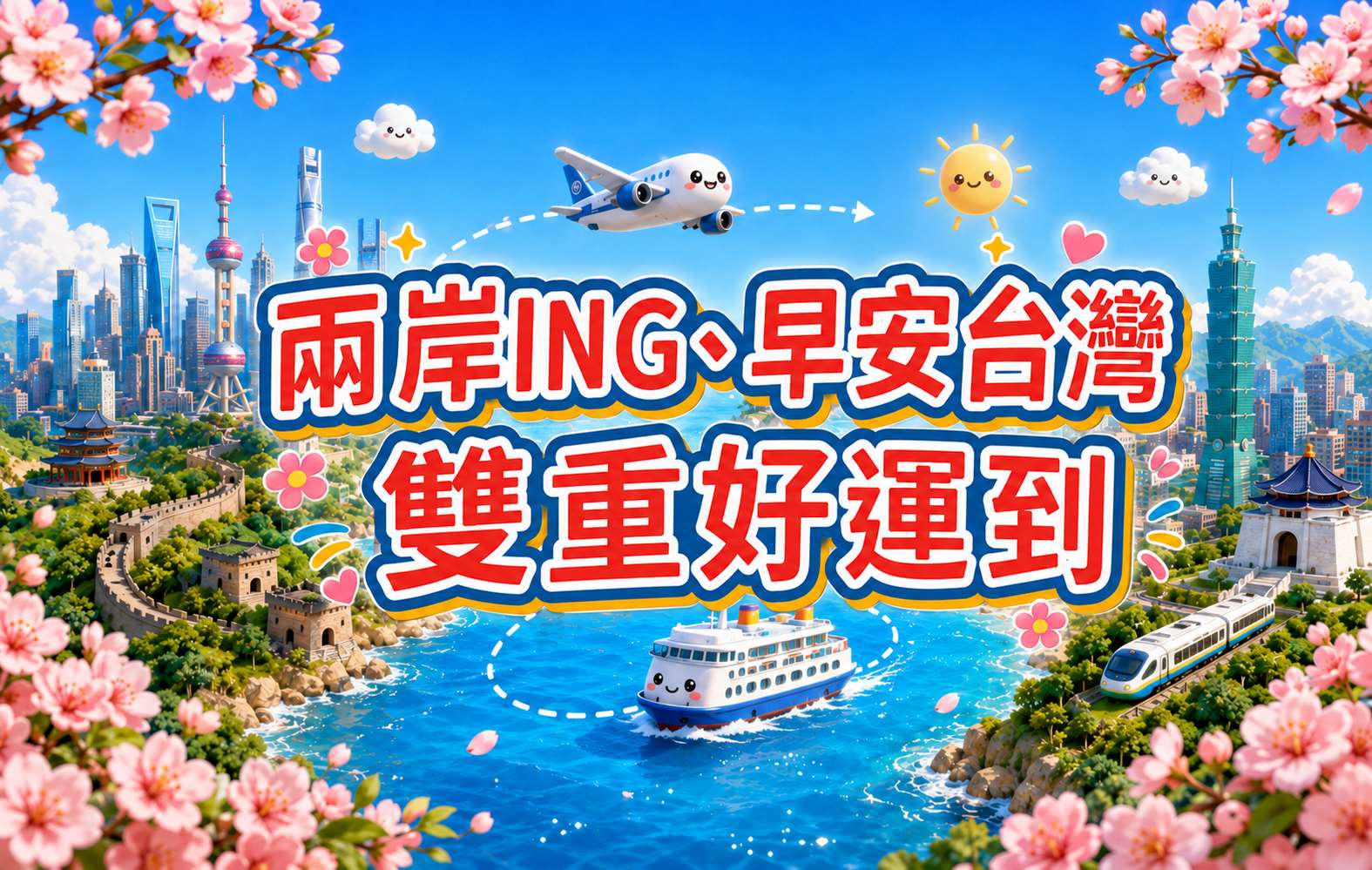 兩岸ING、早安台灣雙重好運到-小