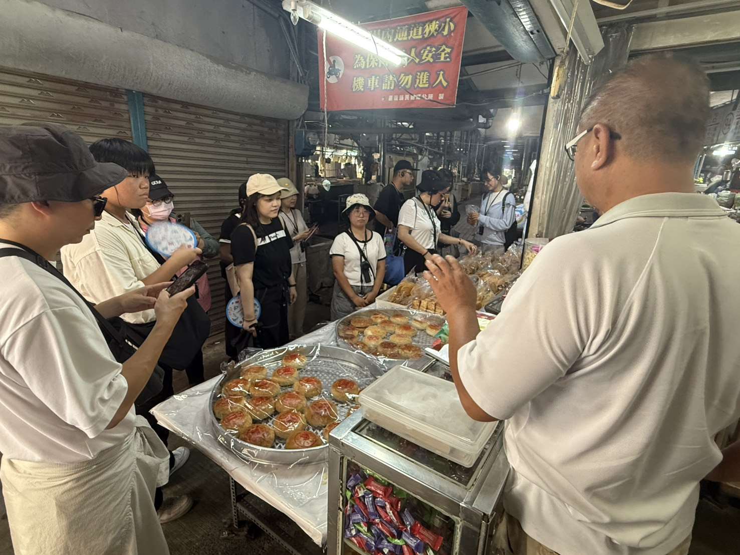 位於民雄市場的「勝珍馨」餅舖，傳承百年古早味。(Rti)