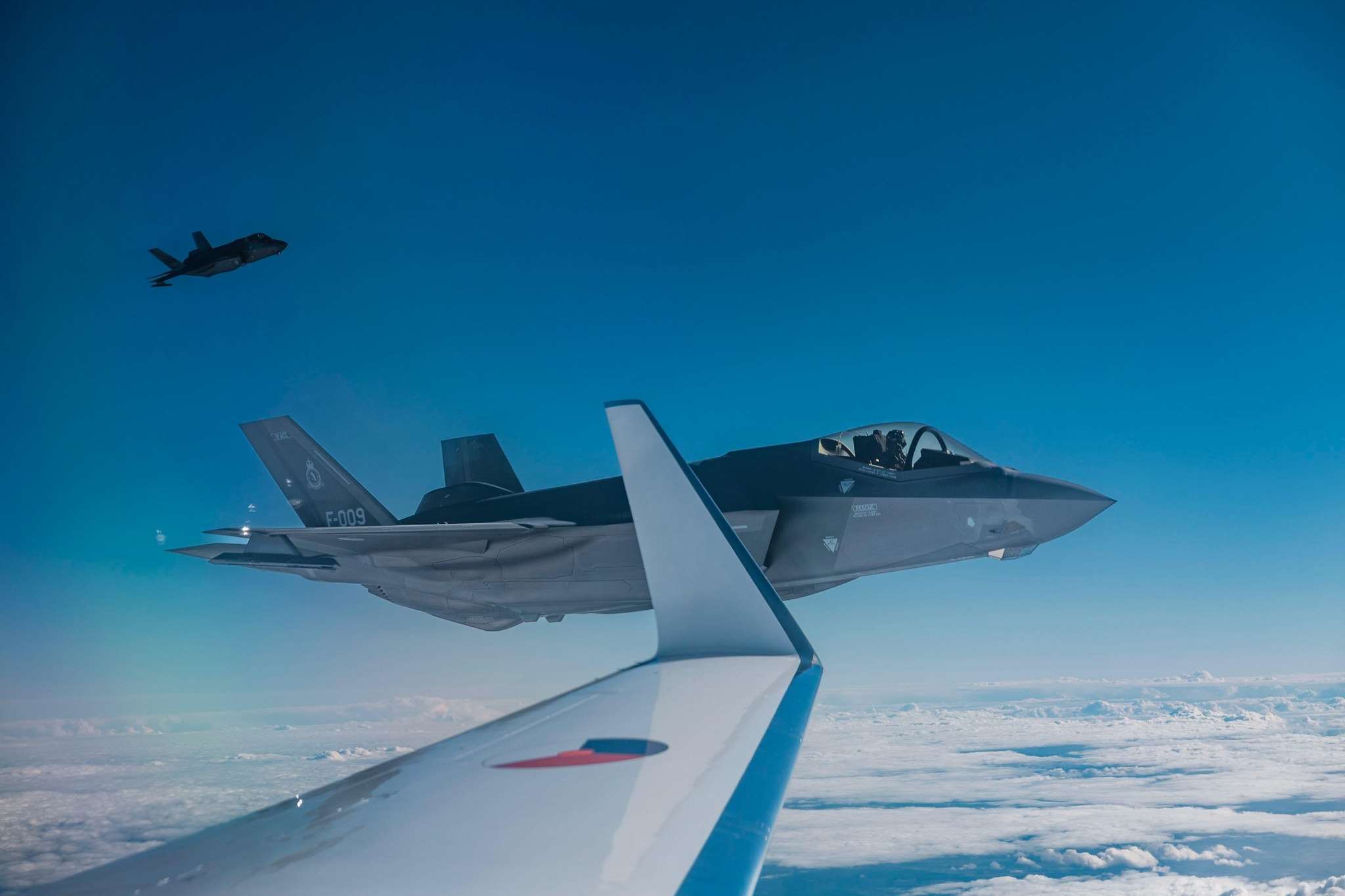 波蘭5日表示，已緊急出動戰機，確保該國空中安全。(FB@DGeneralneRSZ)