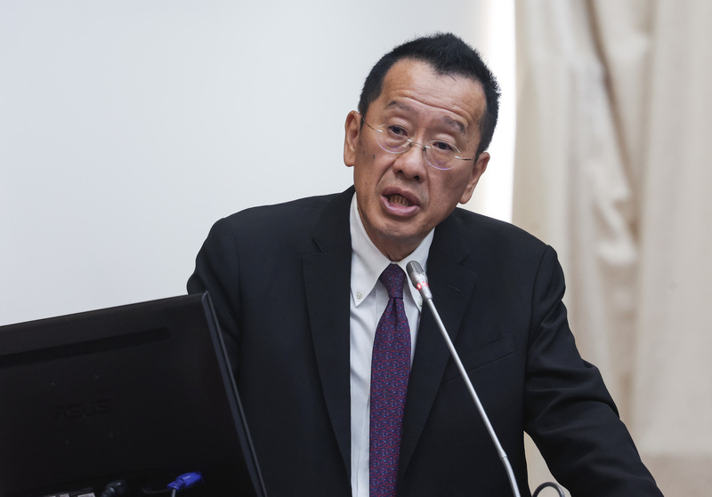 國防部長顧立雄。 (圖：中央社)