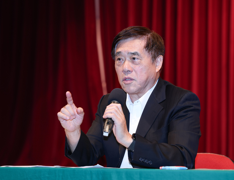 國民黨主席候選人郝龍斌。資料照。