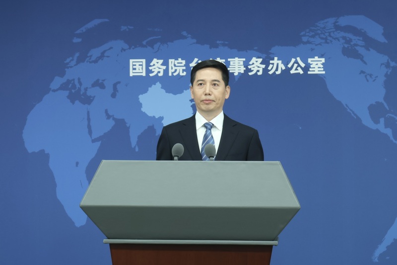 中國國台辦發言人彭慶恩。
