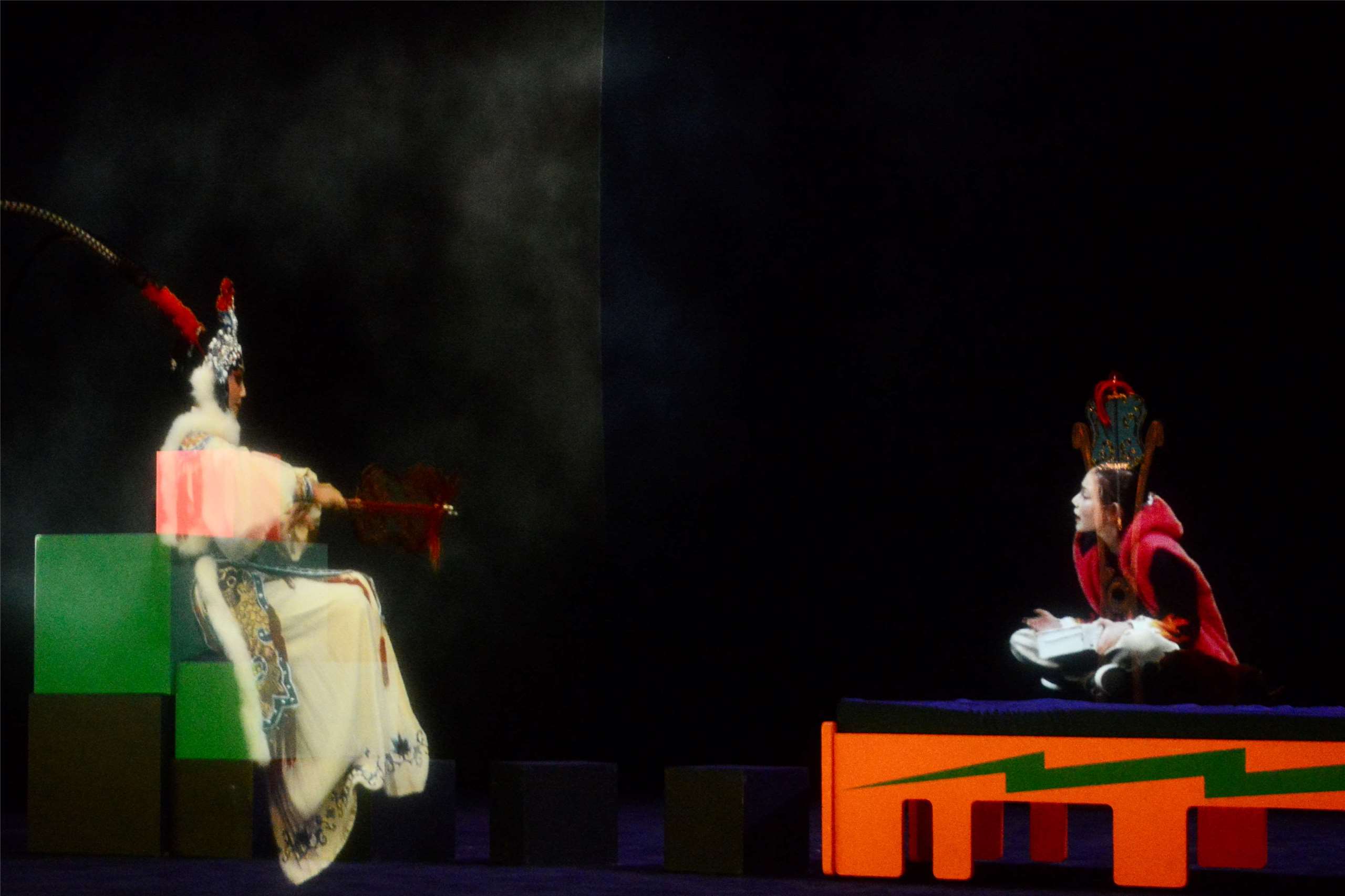 《公主與她的魔法扇》法國首演好評如潮，劇評讚「為世界帶來啟示與美好」。(國光劇團提供)