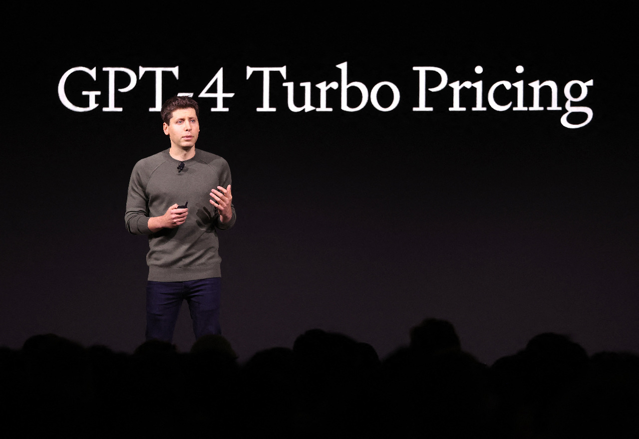 OpenAI執行長阿特曼。資料照片(AFP)