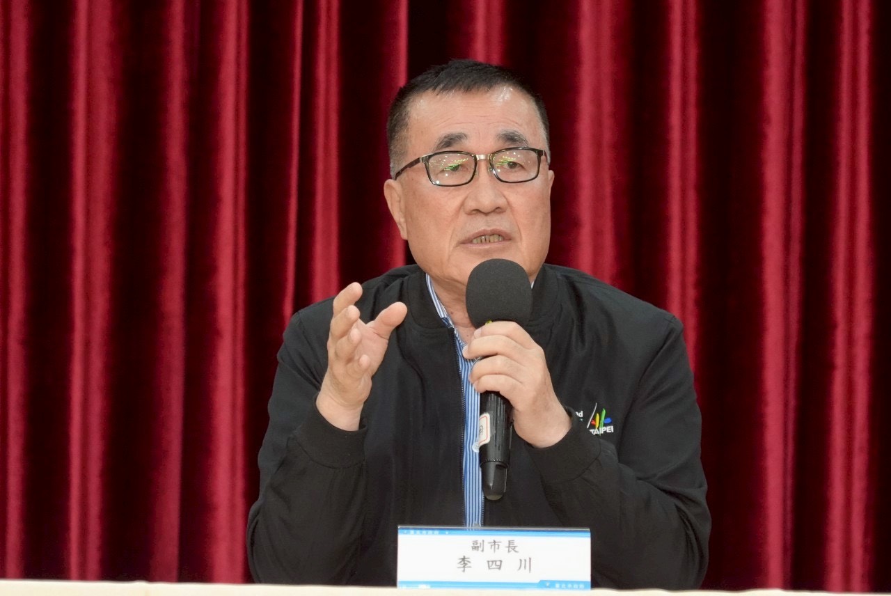 台北市副市長李四川。資料照。(北市府提供)