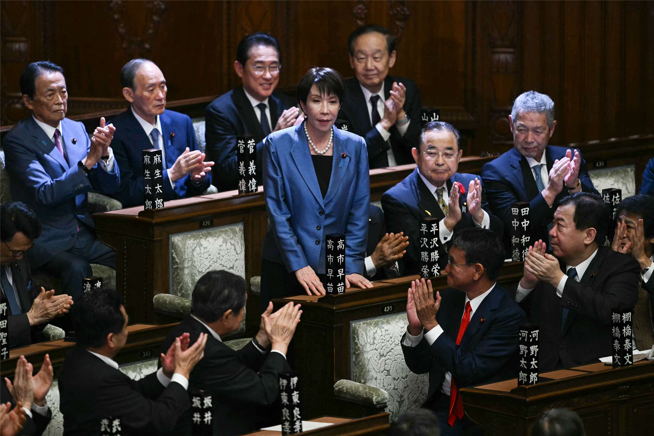 日本眾議院21日下午舉行首相指名選舉，自民黨總裁高市早苗獲指名為日本第104任首相。 