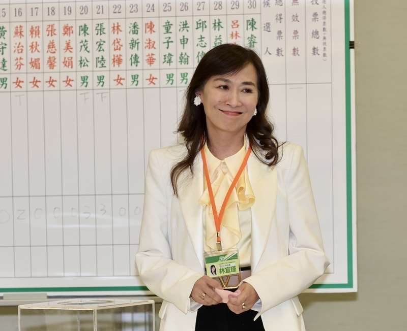 民進黨立委林宜瑾。資料照。(圖：中央社)