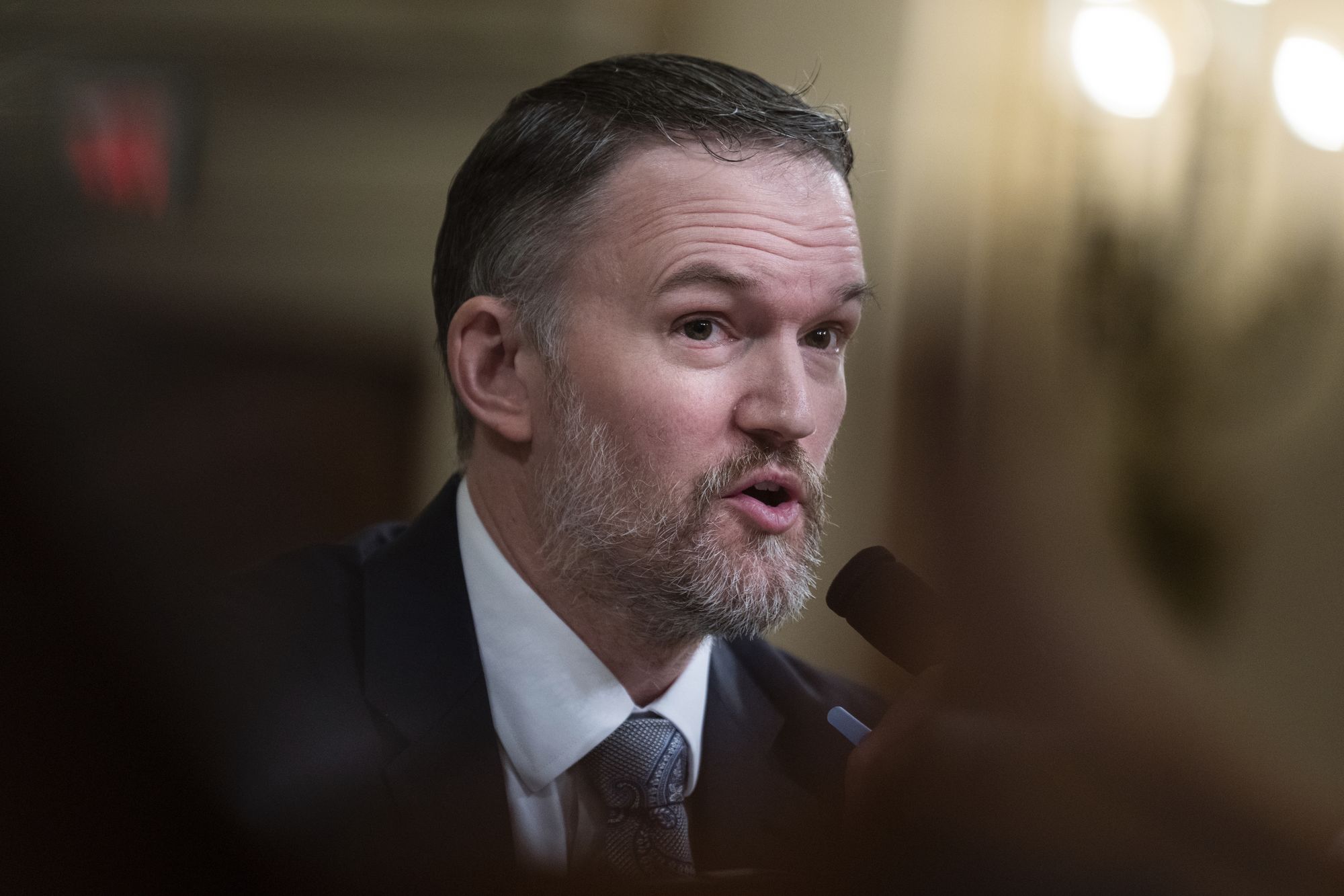 美國貿易代表葛里爾(Jamieson Greer)。資料照片。