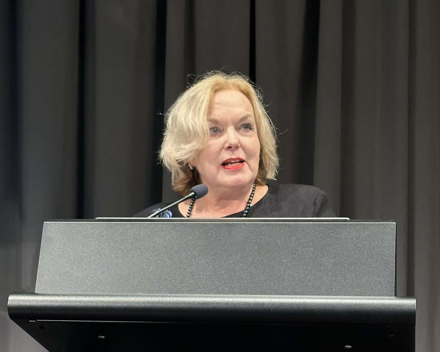 紐西蘭負責情報及太空事務的部長柯林斯(Judith Collins)。 (圖：X@JudithCollinsMP)