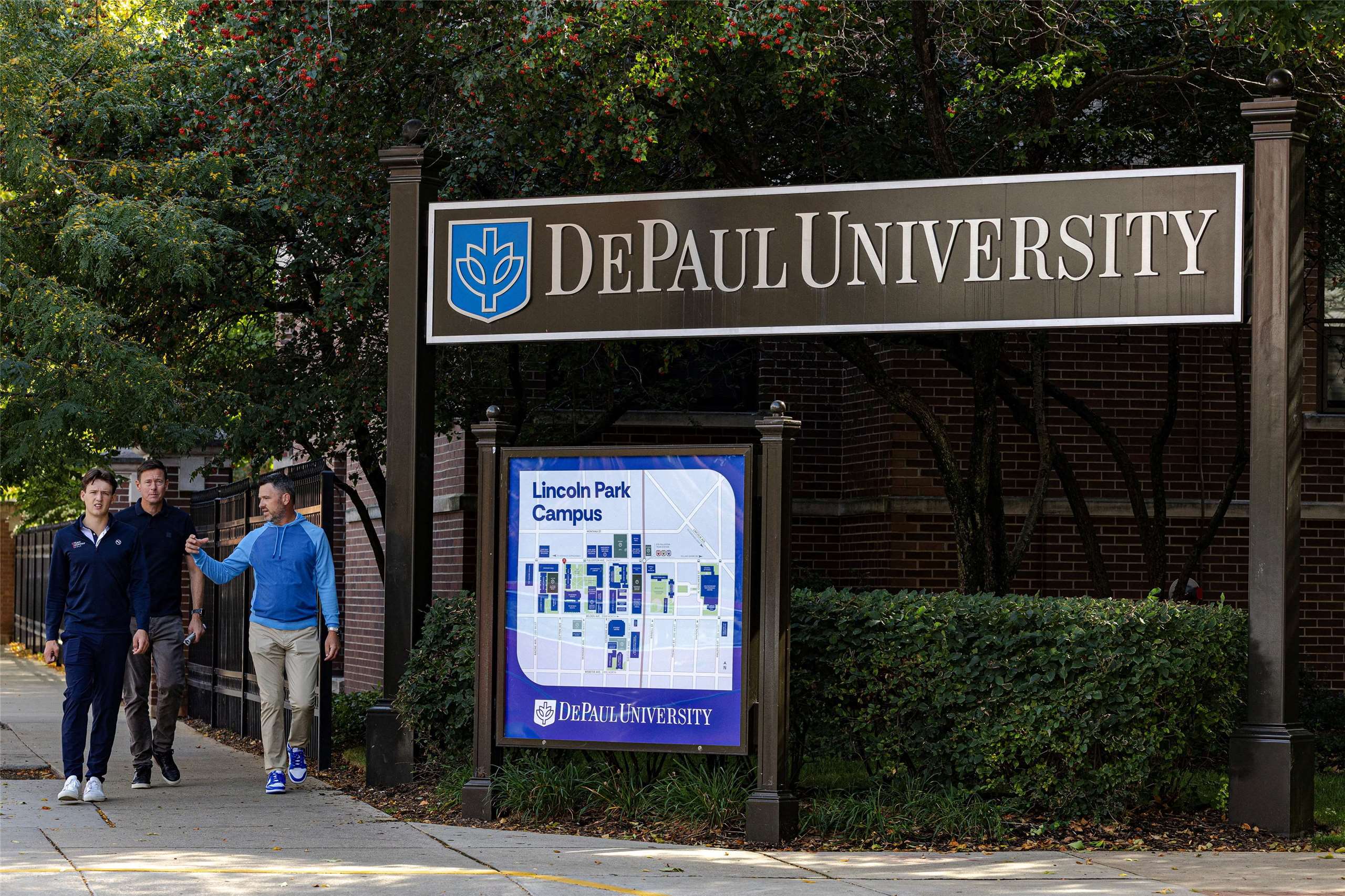 位於芝加哥的帝博大學(DePaul University)。 (檔案照)