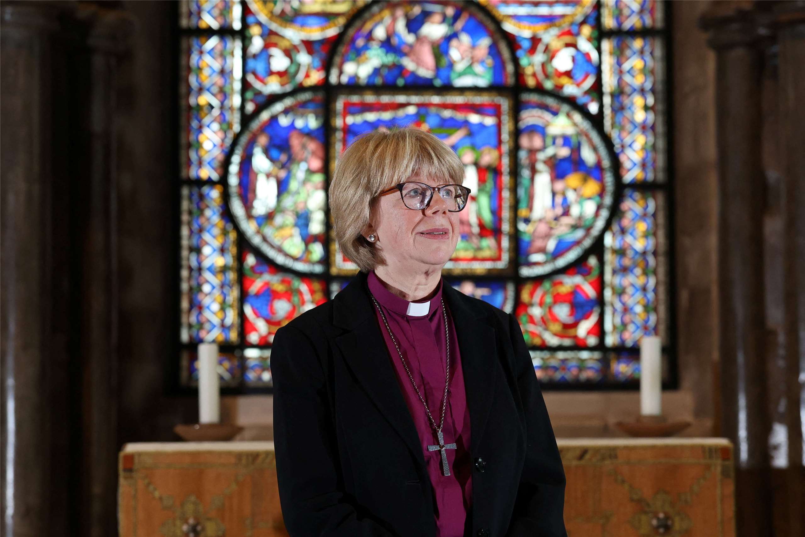 英國政府宣布，馬來利（Sarah Mullally）3日獲任命為坎特布里大主教，為該職位1400年歷史以來首度由女性擔任。 (路透社/達志影像)