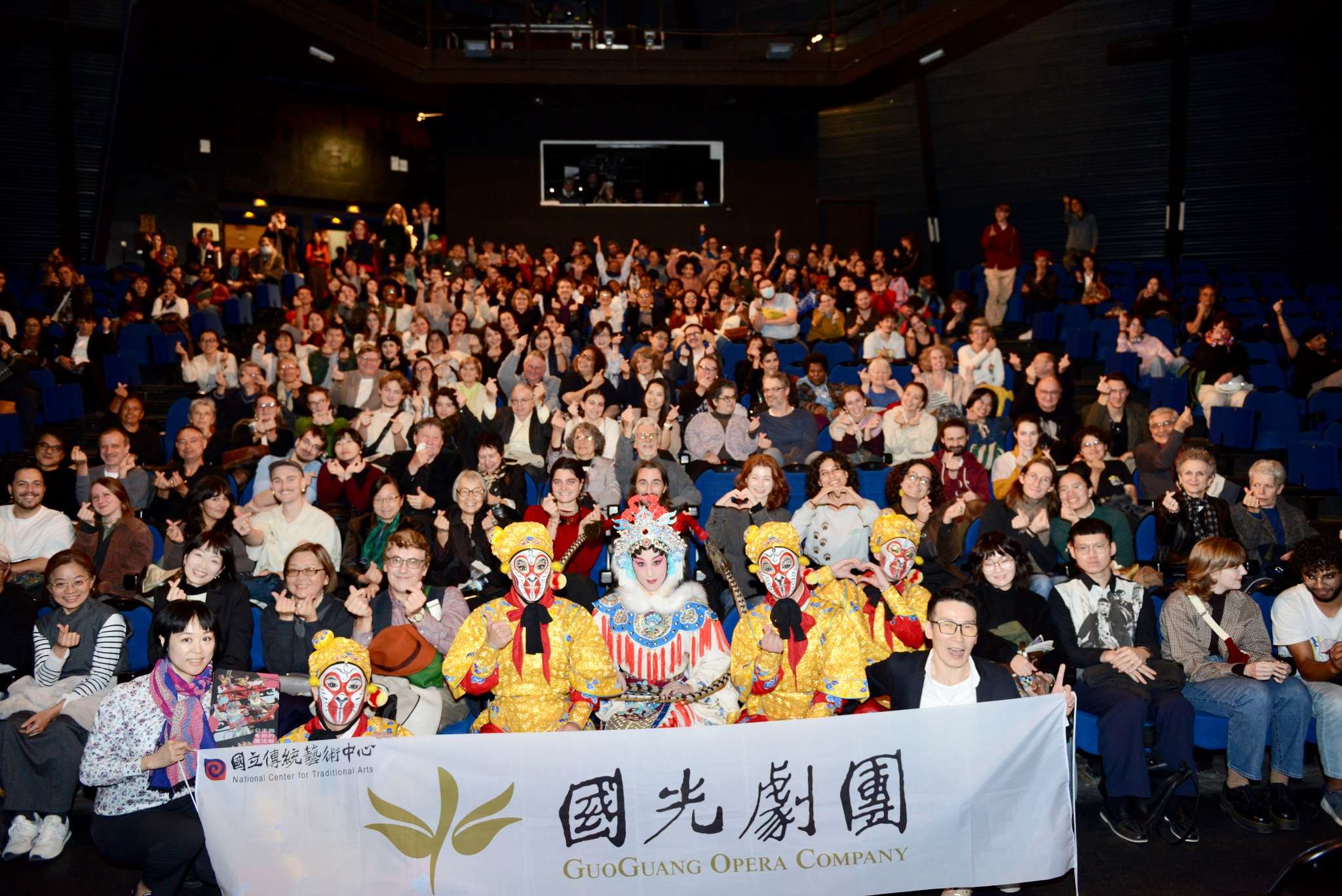 台法藝術家共創《公主與她的魔法扇》，巴黎巡演圓滿落幕。(國光劇團提供)