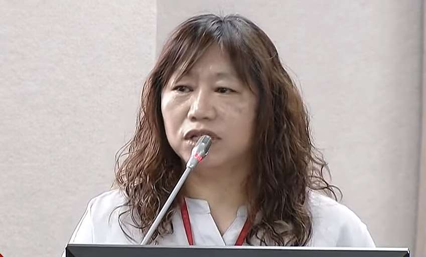 銓敘部退撫司長鄭淑芬。(翻攝國會頻道)