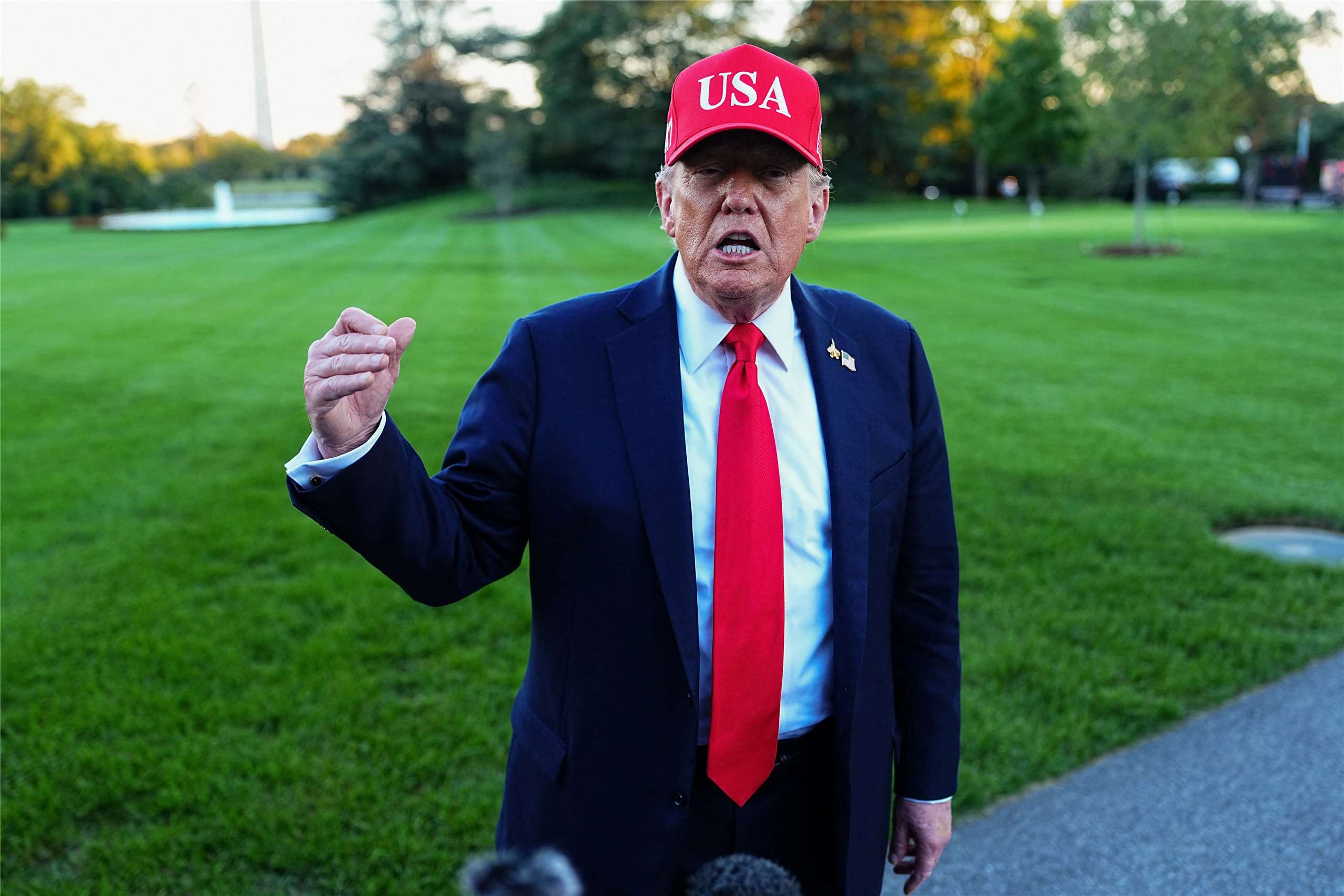 美國總統川普(Donald Trump)。