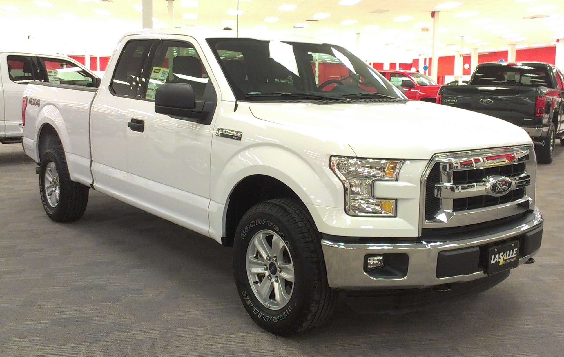 日本新任首相高市早苗準備以採購福特F-150皮卡車(圖)作為川普訪日回應。(維基百科)