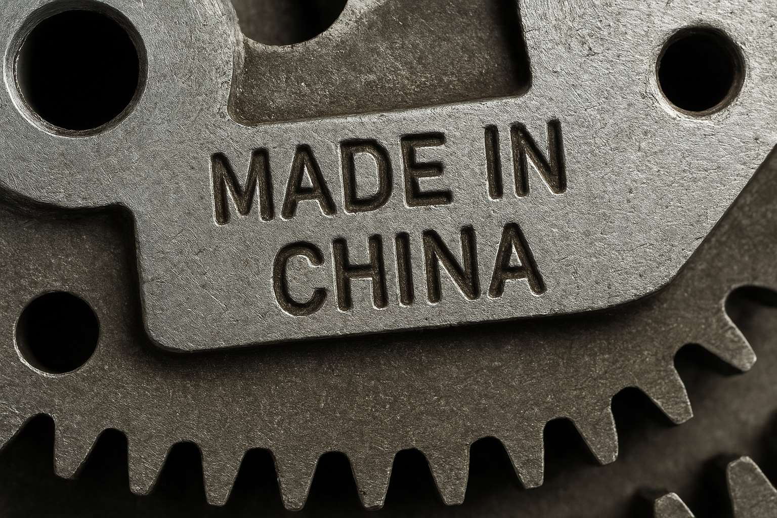 中國製零件。示意圖。(AI生成圖)