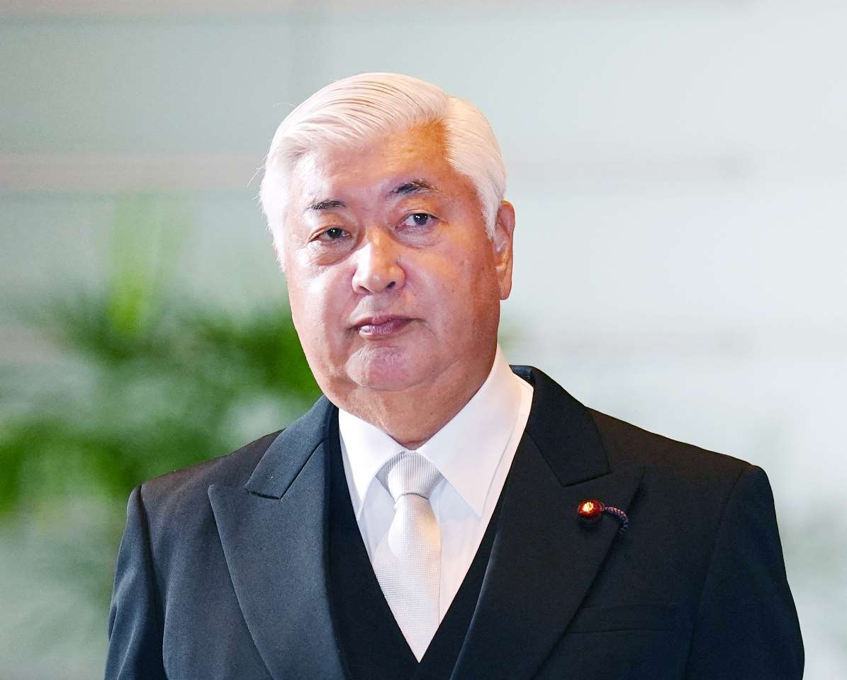 日本防衛大臣中谷元。(AFP)