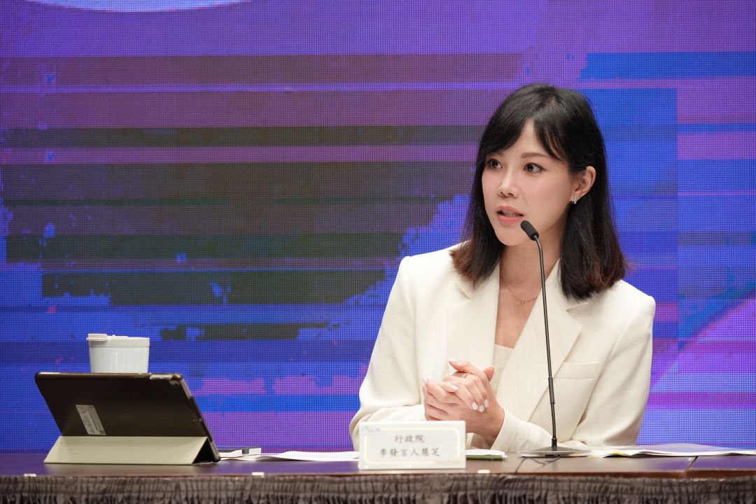 行政院發言人李慧芝。(圖：行政院提供)