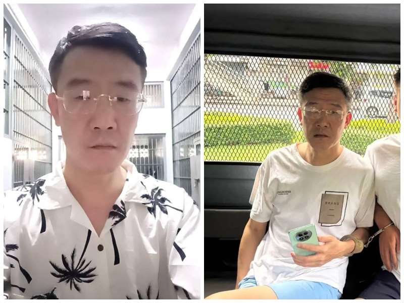 中國民主黨資深黨員周俊義於2025年6月12日在泰國曼谷疑遭中共舉報面臨遣返中國。(中國民主黨提供)