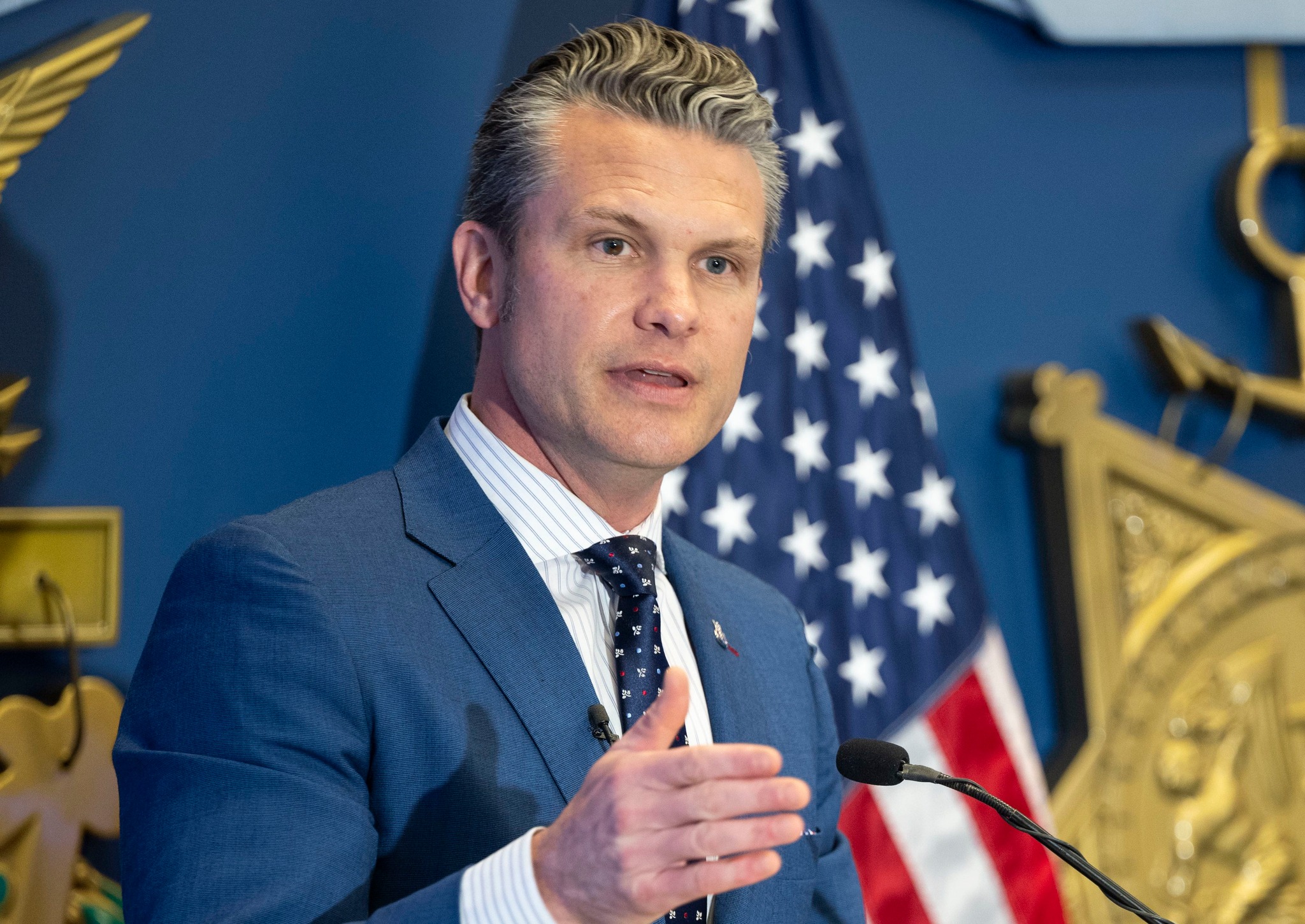 美國國防部長赫格塞斯(Pete Hegseth)。(圖：美國國防部)