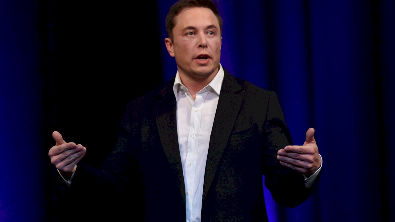 富比世雜誌1日報導，世界首富馬斯克(Elon Musk)成為全球首位資產達到半兆美元的富豪。資料照。(AFP)