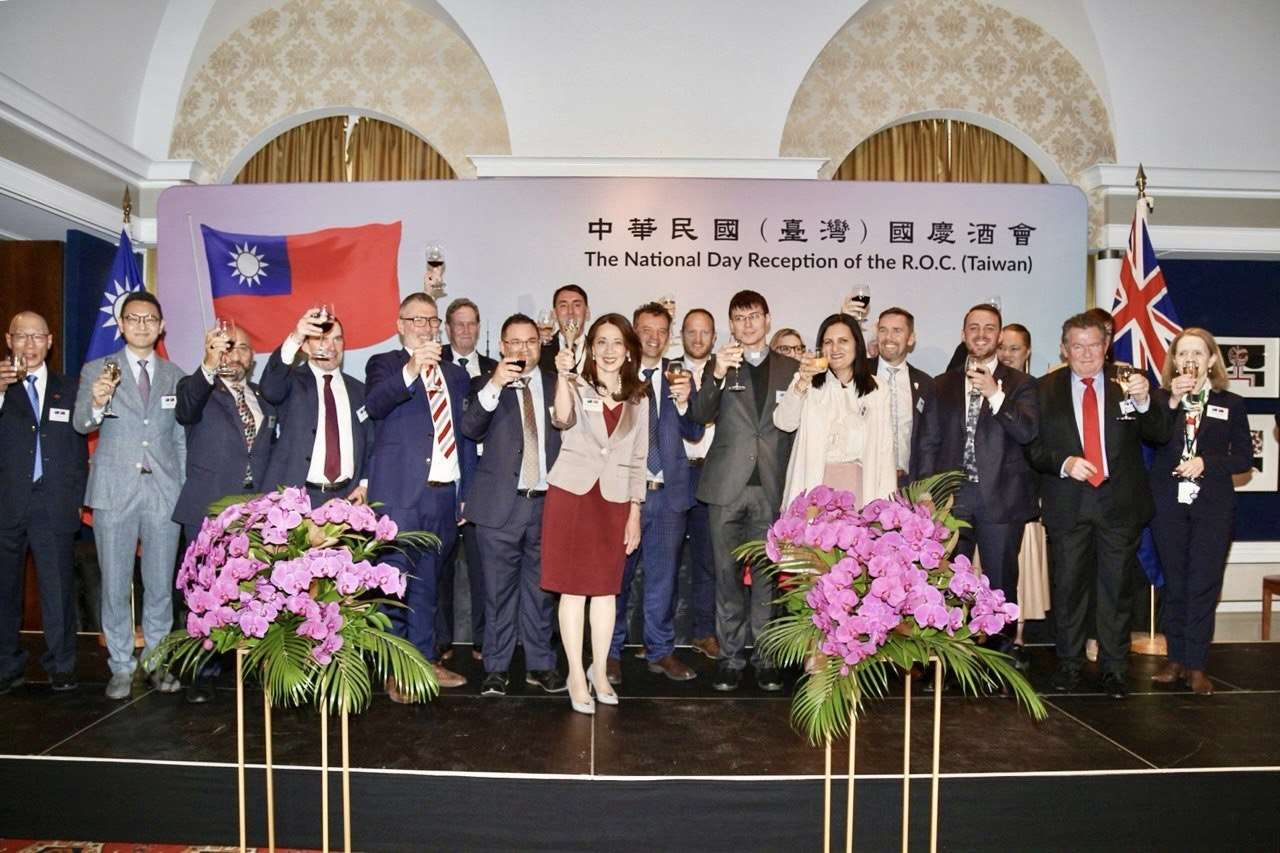 駐紐西蘭代表處舉行114年國慶酒會。(圖：Taiwan in New Zealand 臉書)