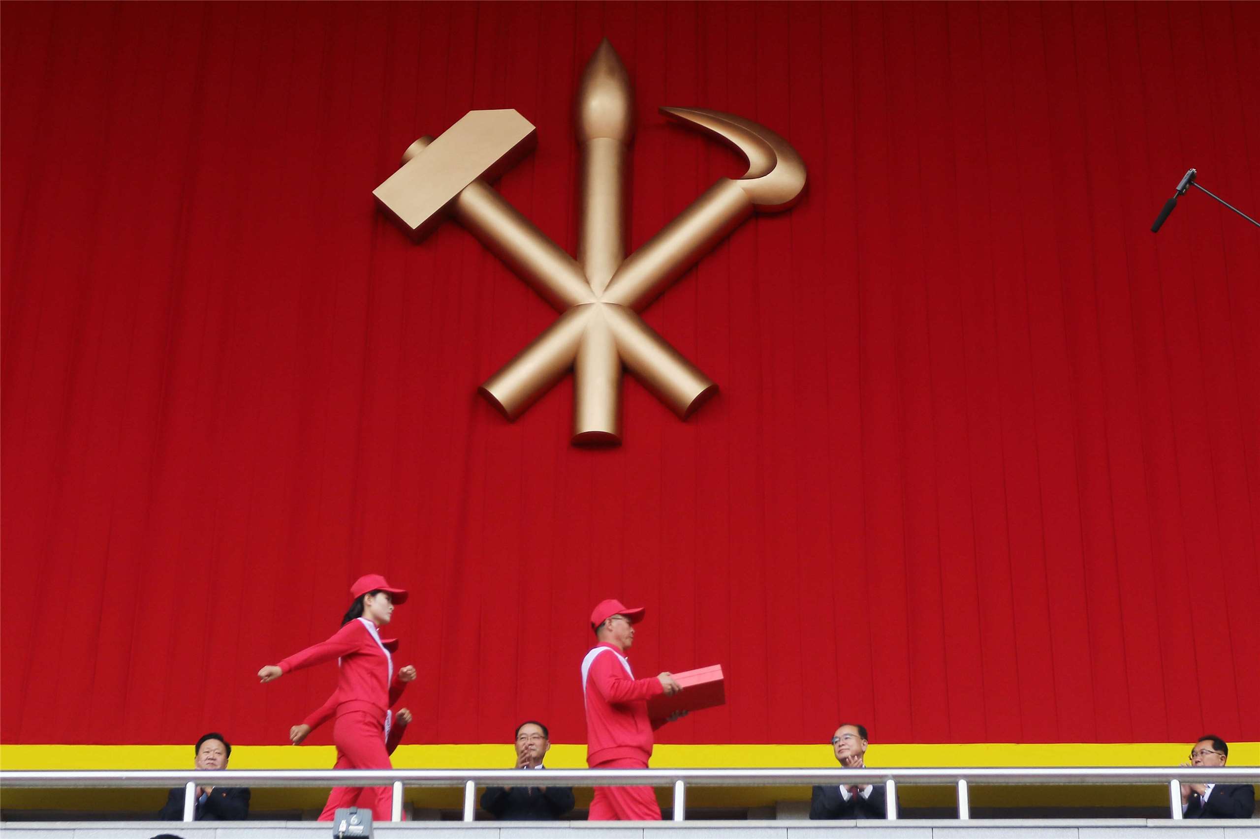 北韓執政黨勞動黨將在10日迎來建黨80週年。(美聯社/達志影像)