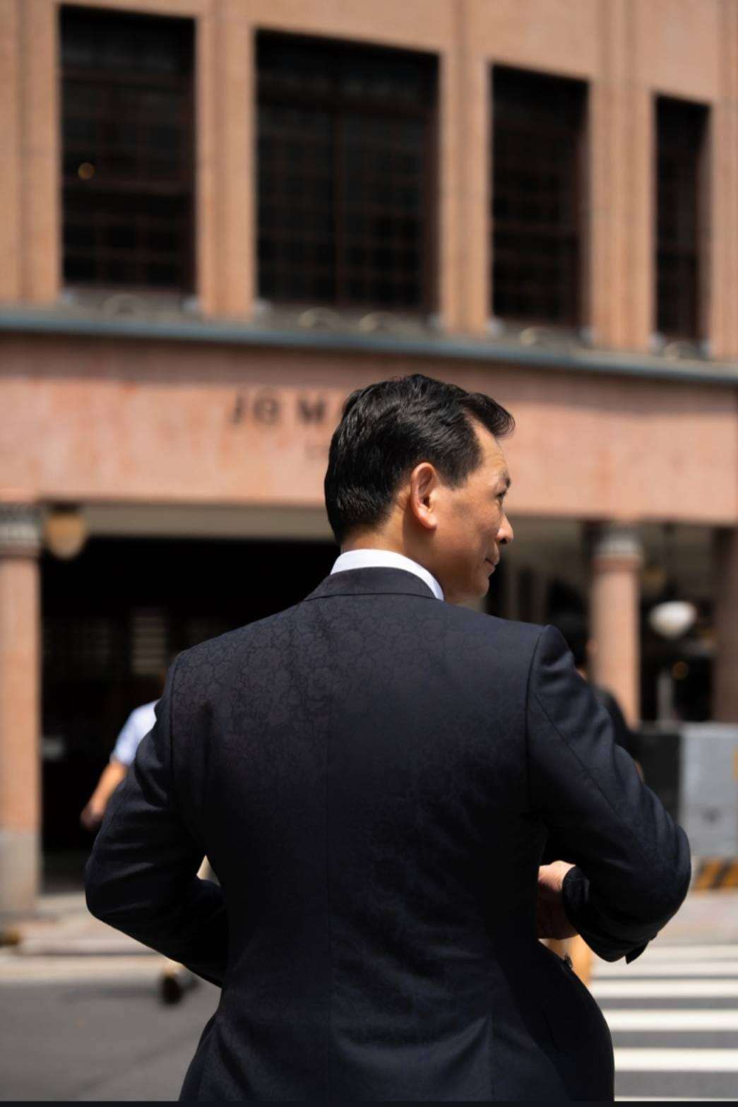 范達樓與大稻埕  本照片轉載自凱恩洋服粉絲頁