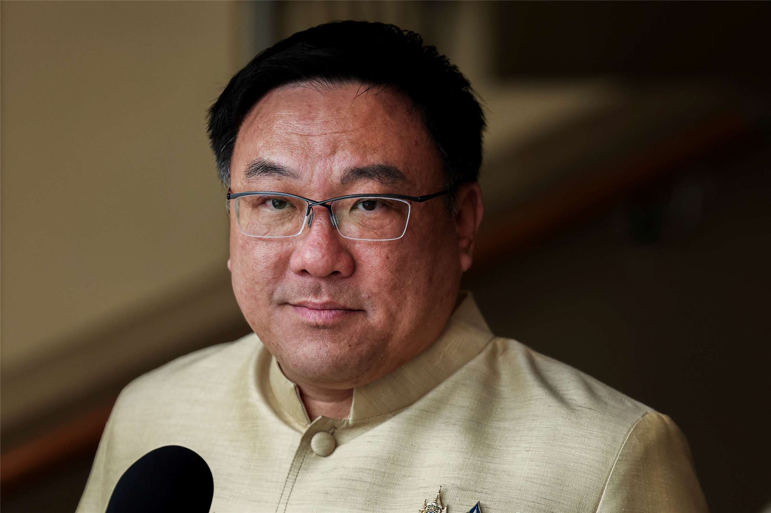 泰國最大的政黨之一為泰黨31日選出新黨魁，為前財政部副部長朱拉蓬(Julapun Amornvivat)。 (路透社/達志影像)