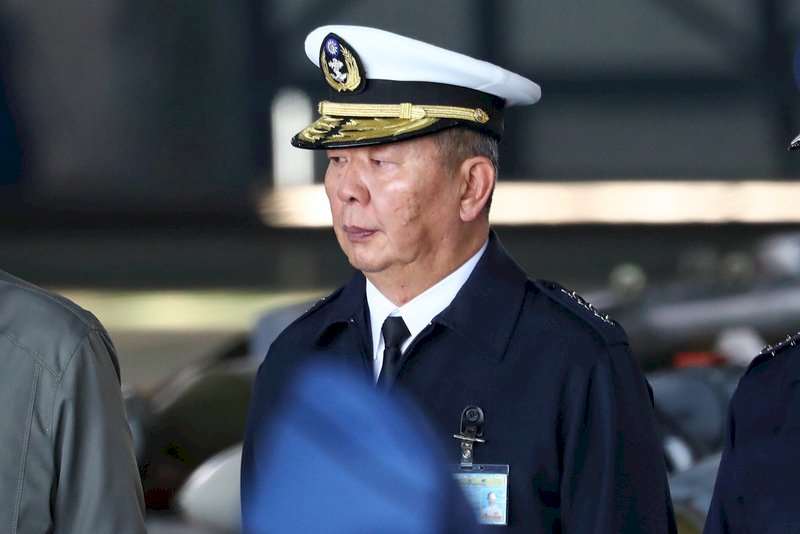 國安會諮議黃曙光請辭。圖為擔任參謀總長時期照片。(資料照片/中央社)