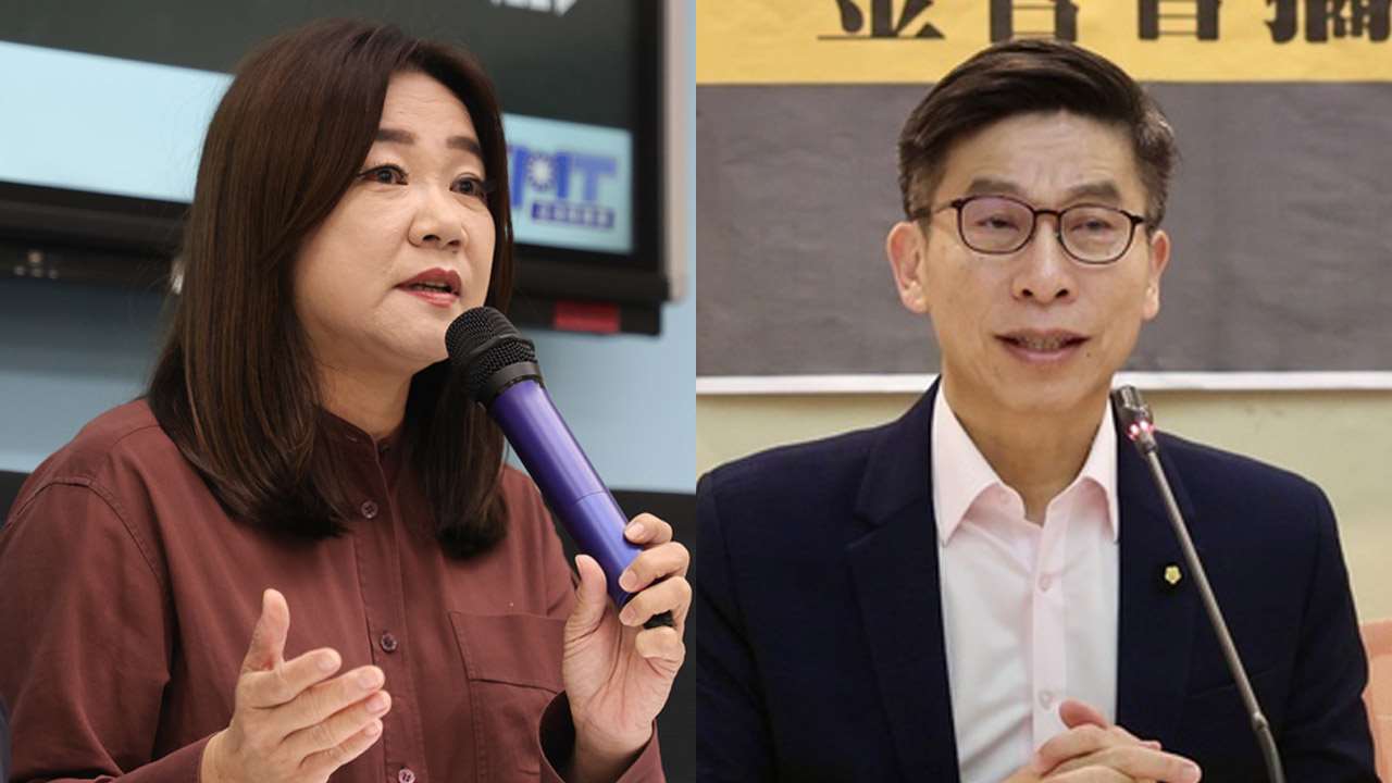 立院財政等聯席委員會上周初審，通過韌性特別預算案，最快17日院會三讀。不過國民黨立委馬文君(左)提案刪減國防部預算約新台幣72億元；民進黨立委鍾佳濱(右)則盼盡速三讀預算，給予產業紓困支持。資料合成照。(圖：中央社)