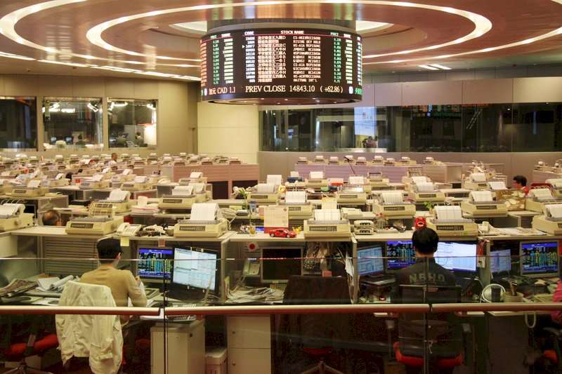 圖為香港交易所內部。（資料照片）