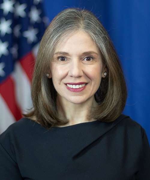 美國駐港總領事伊珠麗。 (圖：截自美駐港總領事館官網)