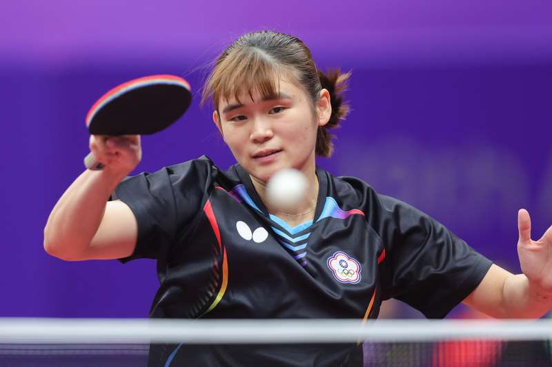 台灣桌球女將李昱諄 (資料照片)