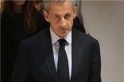 法國前總統沙柯吉(Nicolas Sarkozy)。資料照。(美聯社/達志影像)