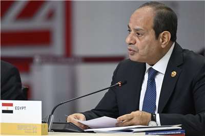 埃及總統塞西(Abdel-Fattah El-Sisi)。