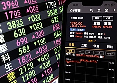 台股2日開高走高，早盤飆漲逾500點，至26489.79點，終場上漲395.48點，收在26378.39點。(圖:中央社)