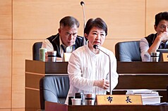 台中市長盧秀燕。資料照。