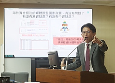 民眾黨立委黃國昌。