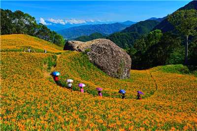 圖位於花東縱谷國家風景區的赤柯山。(圖：觀光署)