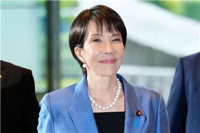 日本自民黨總裁高市早苗(Sanae Takaichi)當選首相。